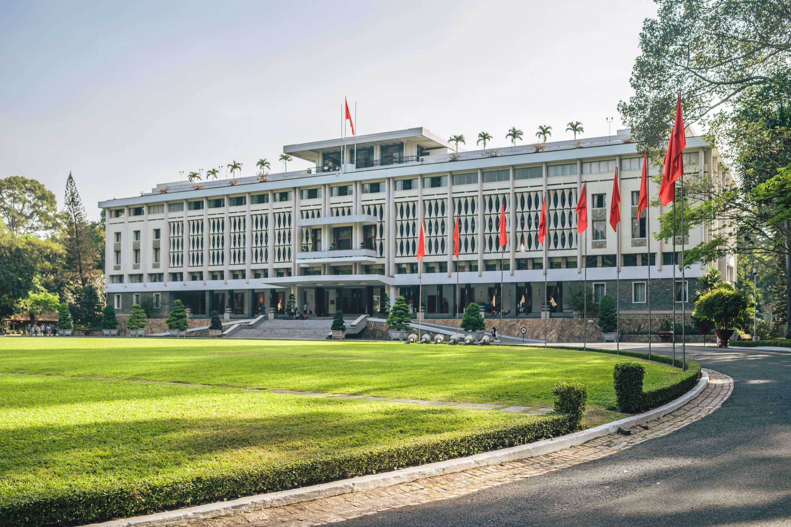 About Us the architecture of independence palace, ho chi minh city
