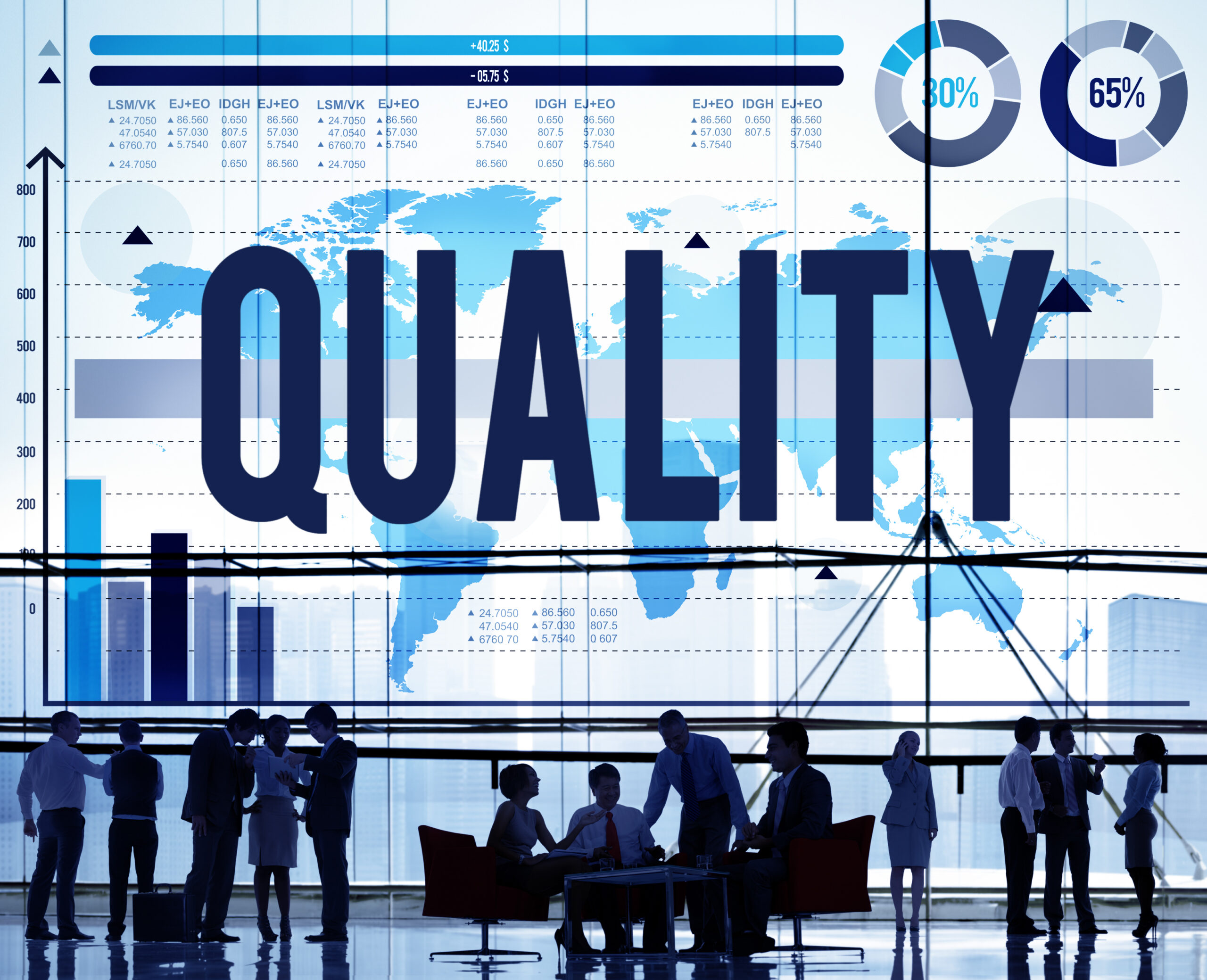 Services quality guarantee satisfaction best excellence concept